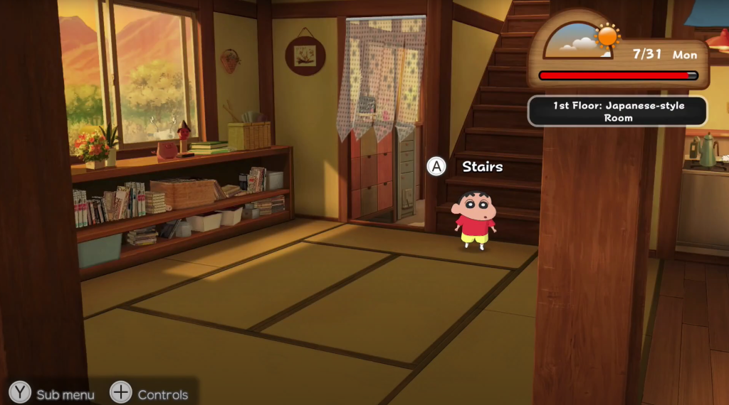 crayon shin chan game