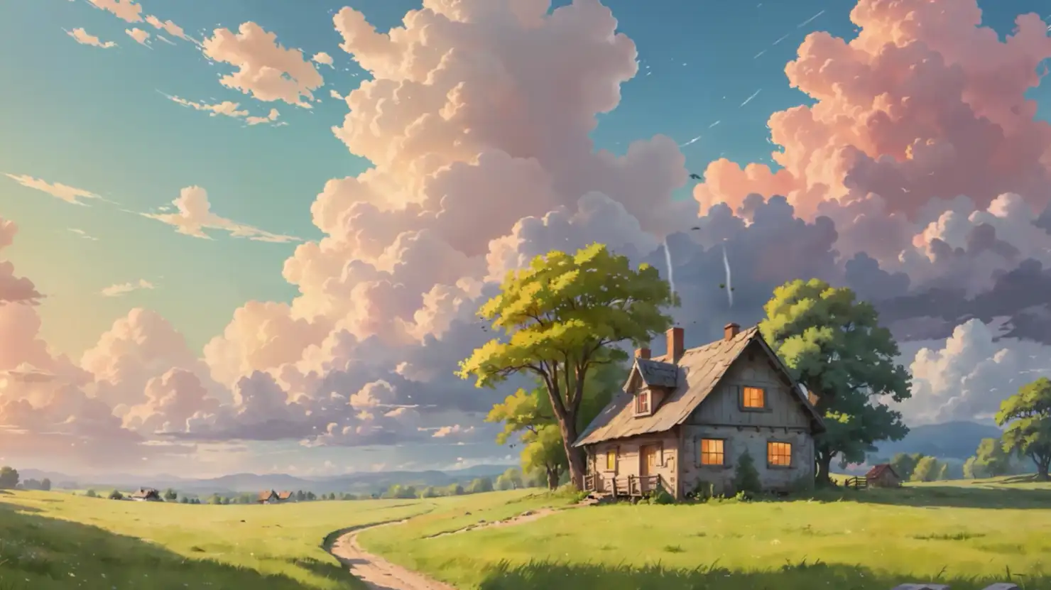 Treehouse Over Water – 4K Ultra HD Wallpaper