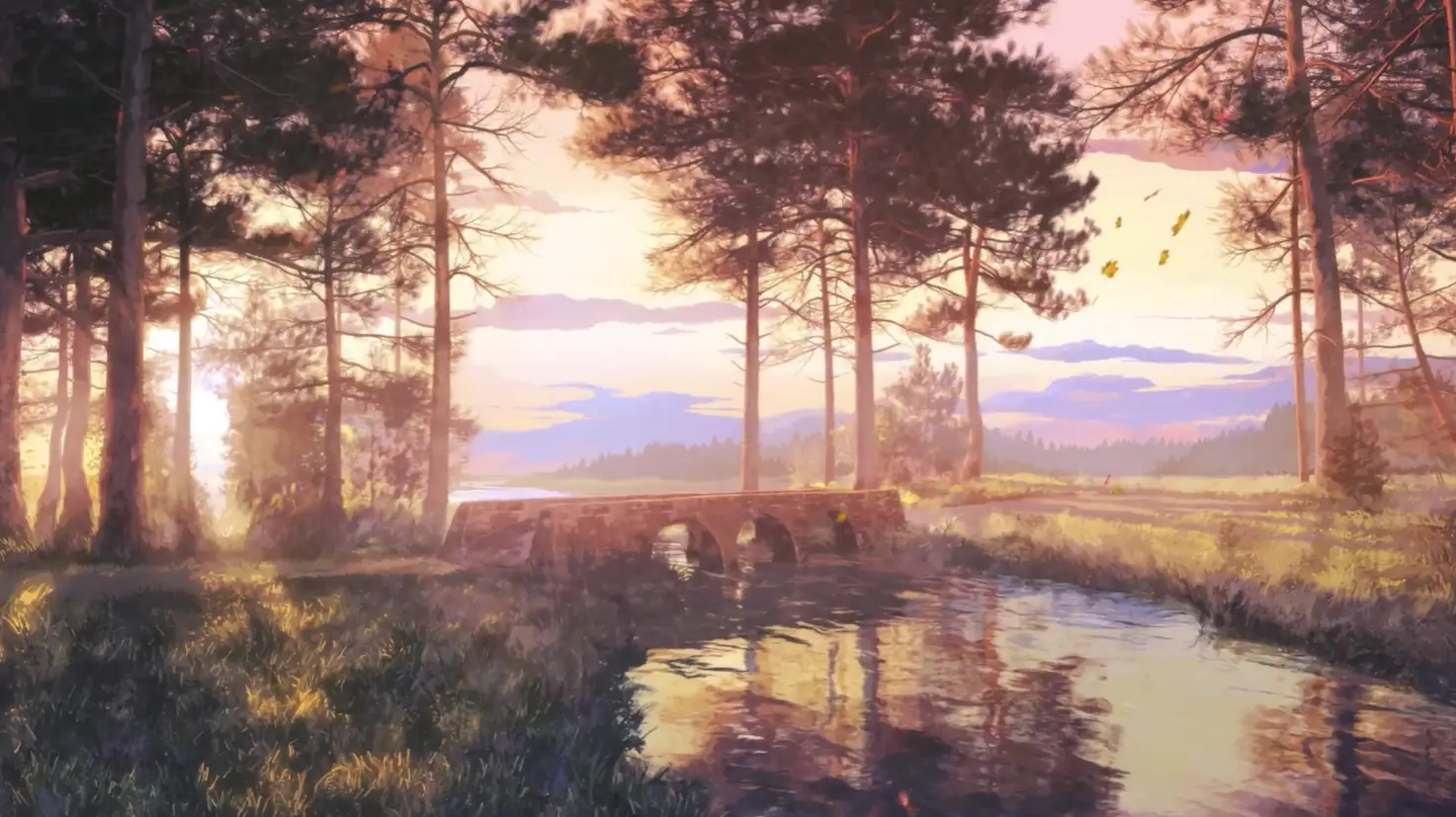 Forest Live Wallpaper for PC – River and Trees